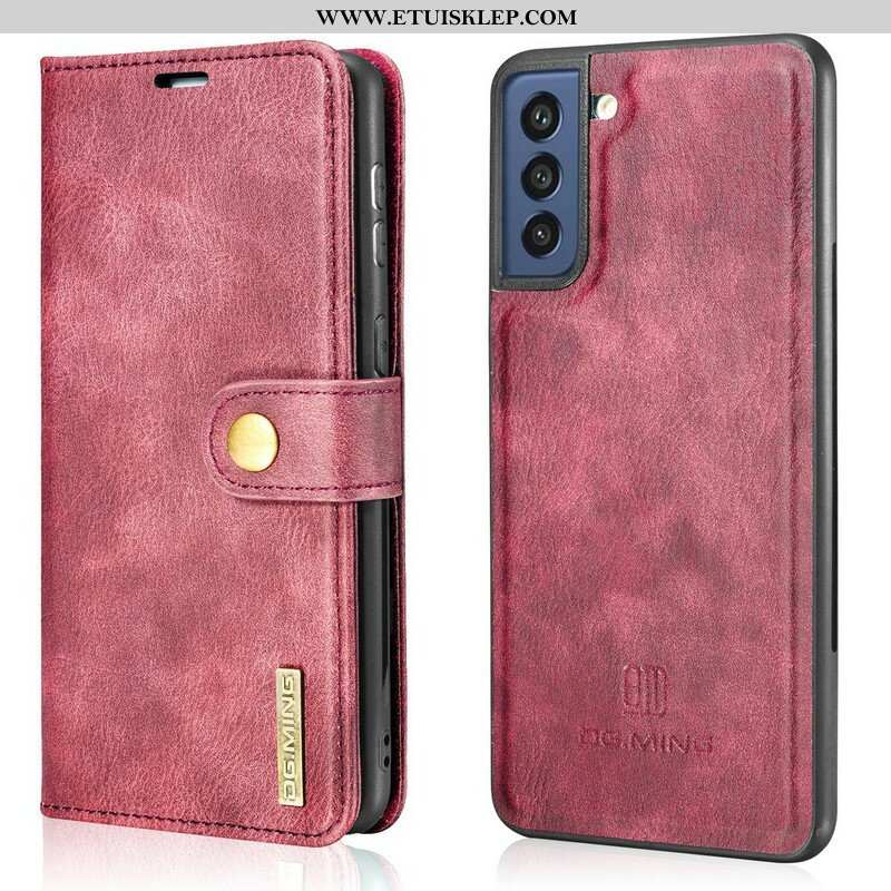 Etui Skórzany Futerał do Samsung Galaxy S21 FE Dg. Odpinany Ming